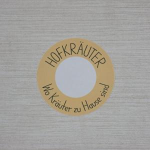 Haftetikett rund - farbig 
