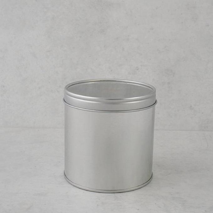 Teedose silber klein 