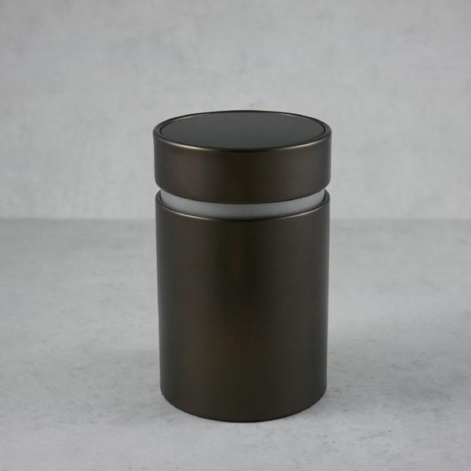 Vorratsdose braun rund 