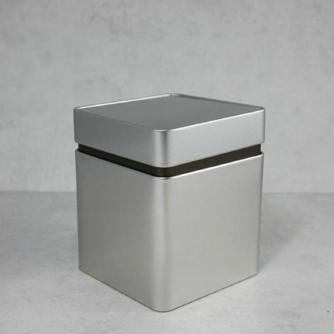 Vorratsdose silber groß 