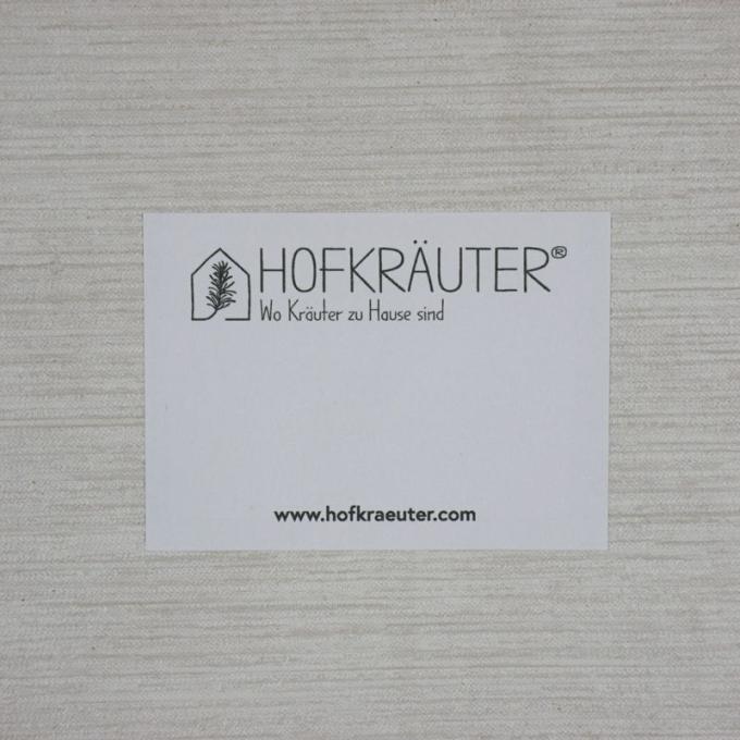 Haftetikett rechteckig - weiß 